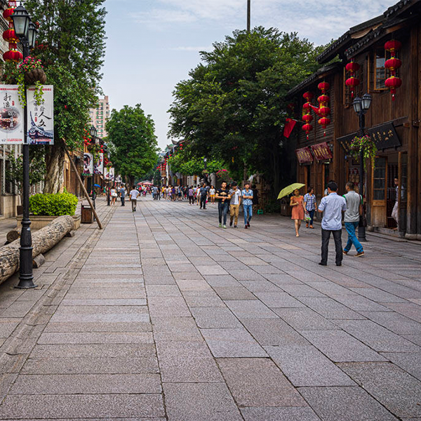 景區(qū)人行